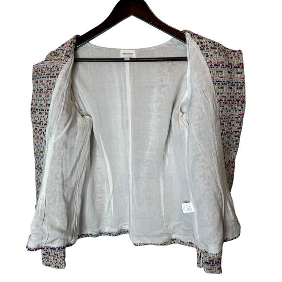 Song of Style Elma Jacket Top Tweed Puff Sleeve Revolve size Small - Picture 7 of 8